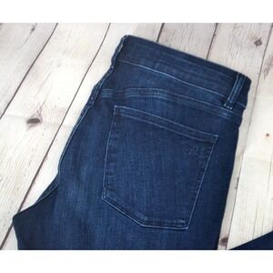 DL1961 Women's Florence Cropped Mid Rise Instasculpt Skinny Jeans SIZE 31 Dark